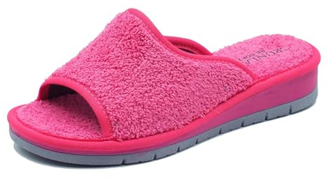 Grunland DOLA CI1317 Fuxia Pantofole per Donna in Spugna (Taglia 38)