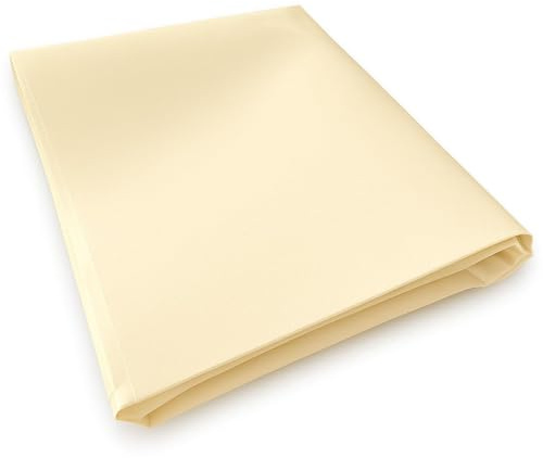 Telo per Pergola senza Occhielli 3x6 m Avorio - Garantia de 10 anni TECPLAST - XP640PR - Telo PVC impermeabile - Prodotto in Francia
