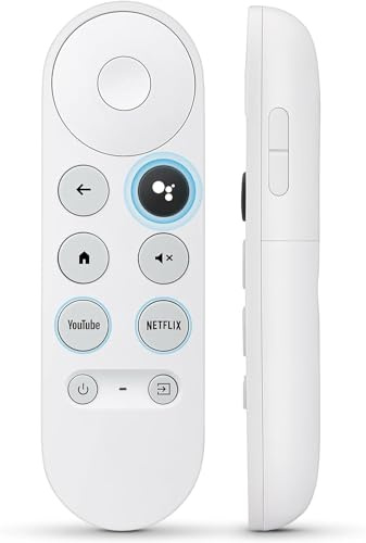 Télécommande de remplacement pour Google Chromecast Remote pour Chromecast avec Google TV HD/4K