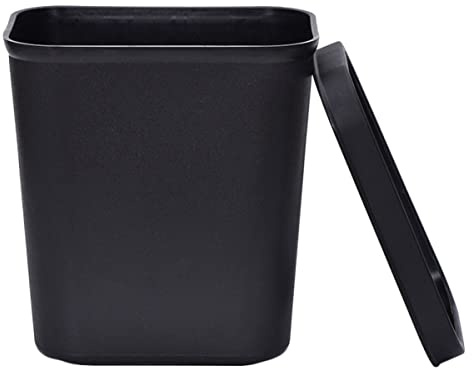 BATHVEVE Poubelle De Bureau Domestique Support Plastique Pour Ranger Papiers Et Déchets
