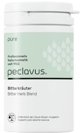 peclavus Poudre d'herbes amères pures 100 g – Substances amères végétaliennes avec absinthe, racine de pissenlit et genévrier – Poudre d'herbes à consommer quotidiennement