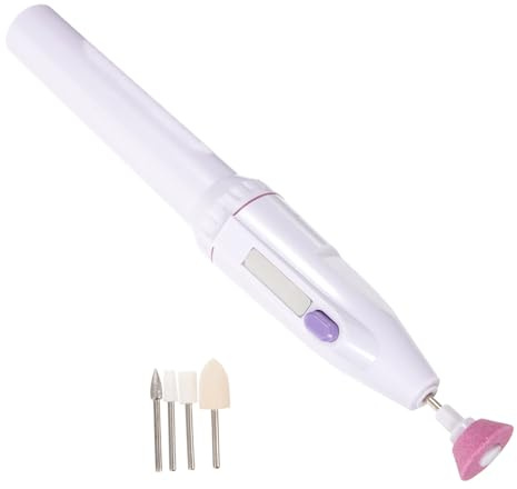 Didiseaon Taladro Eléctrico para Uñas Portátil Diseño Ergonómico, Máquina de Pulir Uñas Acrílicas y Gel para Uso Personal y Salones de Belleza