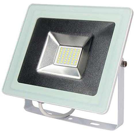 Edm 70374 Foco Proyector Led Extraplano, 30W, 6400K, 2100 Lumens, Negro