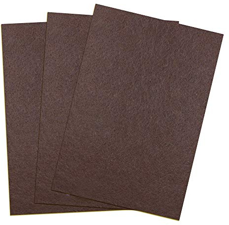 3 Pieces Self Adhesive Cut To Size Sticky Felt Pads For Furniture Feet 150mm x 200mm By Lifeswonderful®