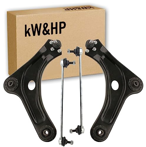 COPPIA BRACCI OSCILLANTI BIELLETTE ANTERIORI DXSX PER CITROEN C2 C3 PEUGEOT 1007 1.4