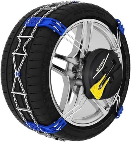 MICHELIN FAST GRIP Schneeketten 170 Schnellmontage für enge Radkästen | Für nicht schneekettenfähige Fahrzeuge geeignet, EN 16662, Patentiertes Schnell-Befestigungssystem, Schnelle Montage