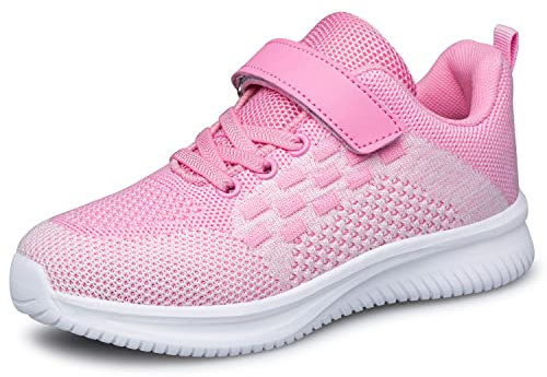 Boys Girls Trainers Kids Shoes Unisex Lightweight Breathable Athletic Running Tennis Fitness Sneakers for Toddler/Little Kid/Big Kid