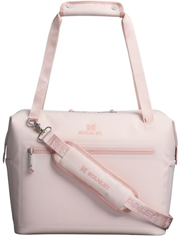 Stanley All Day Julienne Max - Bolsa térmica suave y lonchera de 20 cuartos de galón, enfriador de 30 latas con asas y correa, refrigeración de 12 horas, bolsa de viaje aislada con cremallera, sin BPA