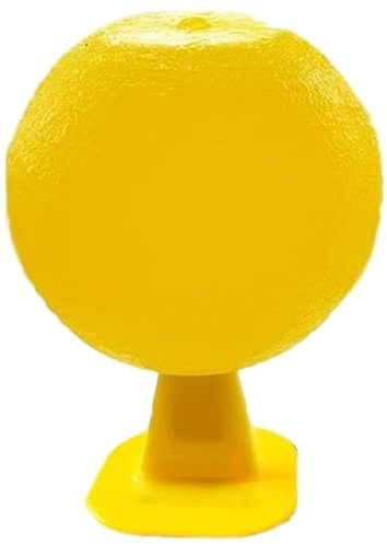 Gelbe klebrige Fallen für Pflanzenneigen Starker Kleber Fruchtfliege Sticky -Fallen wasserdichte Fliege fangen Ball für Küchenfrüchte -Shop -Büro im Innenbereich im Freien