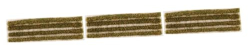 Artibetter 3 Ensembles Modèle de Terrain Grass Gras de réaliste Miniatures d'herbe Fausse Herbe Vert Faux modèle de Gazon Bandes de Gazon Artificiel Plastique