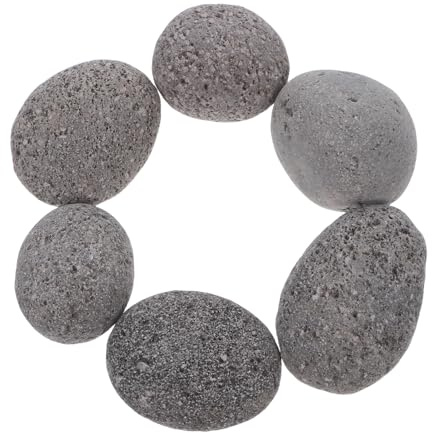 Abaodam Sacco Pietre Laviche Naturali Volcaniche per e Barbecue Pietre Decorative Riutilizzabili per Braciere Esterno e Riscaldatore Patio Rocce Porose per Cucina Legna