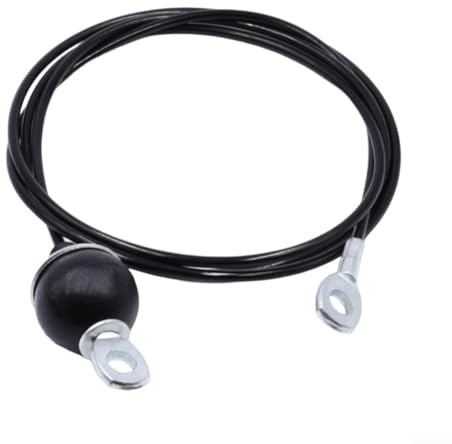Cavo per puleggia fitness da 5 mm con anima in acciaio con guaina in plastica per un movimento fluido a basso attrito su macchine con cavi (6 metri)