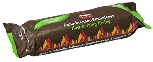 Danto Lot de 10 brûleurs permanents KaminoFlam® 100 % renouvelables pour cheminée, poêle en faïence, poêle à bois