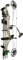 Sanlida 2023 New Dragon X9 Ready to Hunt Compound Bow Paket für Erwachsene, Bogenschießen Compound Bogen und Pfeil Set, 0-31,8 kg Zuggewicht, keine Bogenpresse erforderlich, eingeschränkte lebenslange