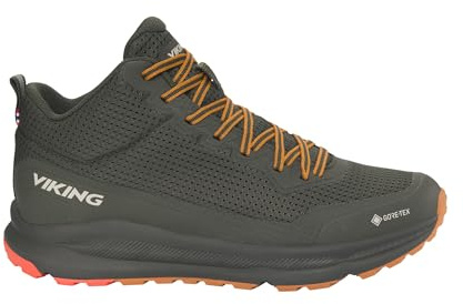 Viking Motion Mid GTX M Walking Shoe, Pine Red, 41 EU