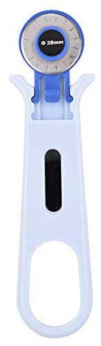 Rotary Cutter Roller Round Cloth Tool zum Nähen von Stoff Leder Stoff Quilting(28MM)