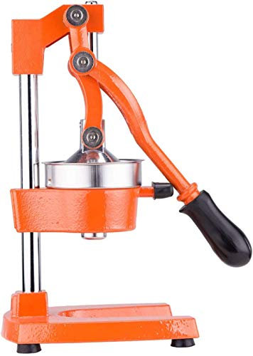 Exprimidor de frutas manual para el hogar de grado comercial, exprimidor de palanca de jugo de cítricos con extractos máximos para naranja, limón, granada