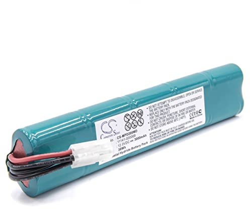vhbw Batería Compatible con Medtronic Physio-Control Lifepak 20, Physio Control LifePak 20 tecnología médica (3000 mAh, 12 V, NiMH)