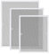 NAIZY Mosquitera para Ventana con Marco de Aluminio Marco de Abrazadera Prevención de Insectos No Requiere Perforación ni Tornillos 80x100cm, Blanco