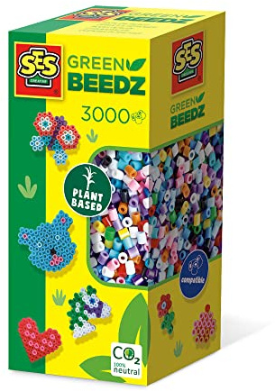 Green Beedz - Bügelperlen Mix 3000, Einheitsgröße