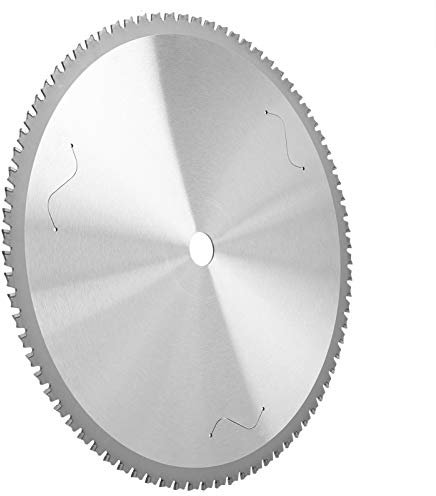 Disco de Corte de Metal con Hoja de Sierra Circular de 80 Dientes, 355 X 2,6 X 2,0 X 25,4 Mm de Diámetro, Acero de Alta Velocidad, Cuerpo Estable, Amplia Aplicación con