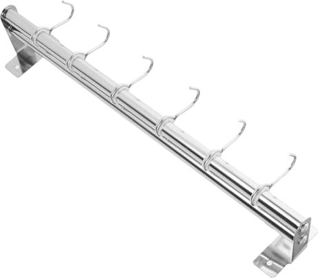 Cabilock Soporte De Acero Inoxidable Doble Barra Para Colgar Utensilios y Ollas Organizador De Pared Sin Taladro Resistente Al Agua Para Cocina y Baño Estilo Moderno y Funcional
