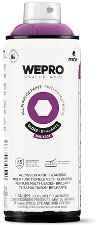 MTN WEPRO Solvent Brillante RAL 4008 Violeta Folk, Spray 400ml
