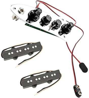 VICASKY Micro De Basse Électrique Cordes Humbucker Pour Instrument De Musique Circuit Jb Bass