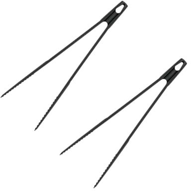 Fackelmann 9317250 2er Set Küchenzange, Grillzange, Grillzange, Lebensmittelzange, Küchenzange, Grillwerkzeug, Fiberglas, 31,1 cm