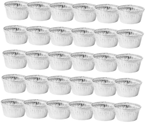 TOYANDONA Pirottini Per Cupcake in Alluminio Monouso Stampi Per Dolci Da Forno Teglia Per Biscotti e Cupcake Alimentari