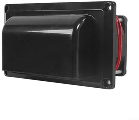 Abluftventilator, 12 V, Automontage, Wohnmobil, Seiten-Dunstabzugshaube, hochwertig, effizient, einfach zu installieren, Lüftungsventilator für Fahrzeuge (schwarz)