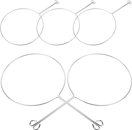Ipetboom Supports Amovibles pour Sachets de Thé au Lait, Lot de 5 en Acier Inoxydable Alimentaire, Grosse Taille, Solide et Pratique, pour Infusions la Maison