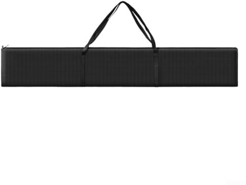 Heavy Duty Double Side Track Saw Guide Rail Bag 59 Inch Length 600D Oxford Cloth with Protective Lining for Secure Storage and Transport of Tools and Accessories