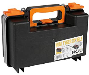 COGEX - Mallette de rangement, caisse de rangement - A casier double face - 16 compartiments de rangements - Dimensions: 290x200x120mm - Permet d'organiser votre quincaillerie - Pratique