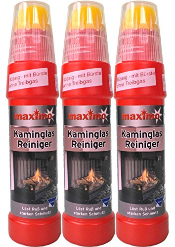 Kaminglas Reiniger, 3 Flaschen á 200ml