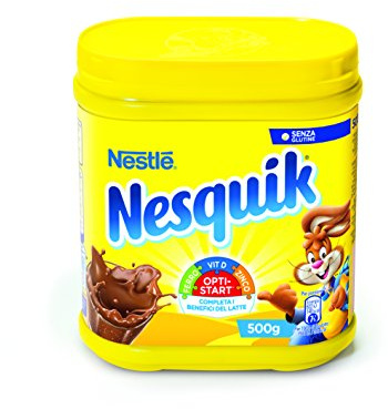 Nesquik Cacao Solubile con Opti Star per Latte Barattolo - 500 gr