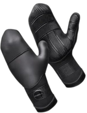 O'Neill Psycho Tech 5mm Mittens, Black, Large