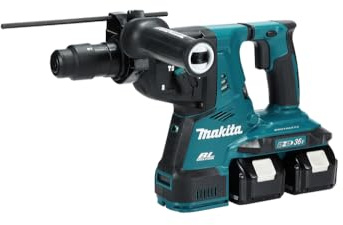 PERFO-BURINEUR MAKITA SDS + 36 V => 2 X 18 V LI-ION 5 AH 28 MM - DHR281PT2J