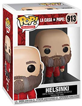 Funko Pop! TV: la Casa De Papel - Helsinki - Money Heist - la Casa di Carta - Figura in Vinile da Collezione - Idea Regalo - Merchandising Ufficiale - Giocattoli per Bambini e Adulti - TV Fans
