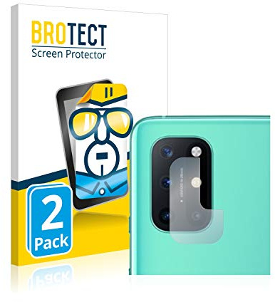 BROTECT (2 Stück Schutzfolie für OnePlus 8T (NUR Kameraschutz) Displayschutz Folie Made in Germany, Ultra-Klar