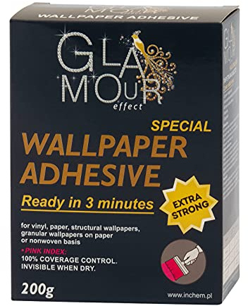 4 Pack Wallpaper Adhesive Extra Strong Glue (200g In 1 Pack)