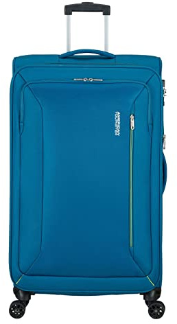 American Tourister Hyperspeed - Spinner L, Erweiterbar Koffer, 80 cm, 109/116 L, Türkis (Deep Teal)