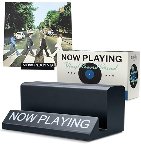 Homella Decor Now Playing Vinyl Record Holder