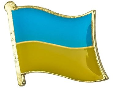 1 Stück Ukraine Flagge Abzeichen/Ukraine Flagge Brosche Nationalflagge Anstecknadel Internationale Reise Anstecknadel Sammlungen/Dekorationen Geschenke Erinnerungsstücke Frauen Männer Charme G