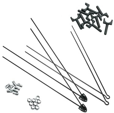 SKS Strebensatz Bluemels 3.0 V2A Schwarz gepulvert