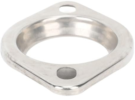 Kit de Conexión de Brida de Escape, Brida Colectora de 3 Pulgadas con Junta Acero Inoxidable Resistente a Altas Temperaturas para Tubos de Ensayo Sistemas de Escape