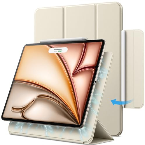 JETech Magnetische Hülle für iPad Air 11 M4/M3/M2, Air 5/4, Polarstern | Für iPad Air 11 (2026-2024) & Air 10,9 (2022/2020), iPad Pro 11(2018), Schlankes Smart-Design, Auto Schlafen/Wachen