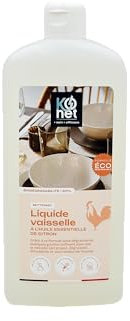 K-ONET - Liquide Vaisselle - Hyper concentré - Parfum agrumes - Dégraisse et fait briller - 750 ml
