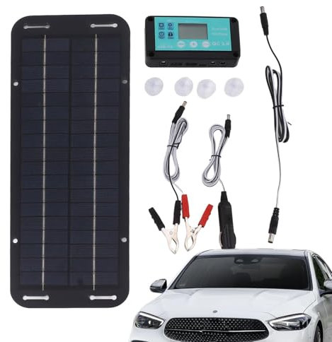 Chargeur solaire automobile - Chargeur de batterie solaire, Chargeur de batterie solaire de tracteur, Chargeur de panneau solaire de moto | Chargeur de batterie solaire de voiture avec contrôleur pour