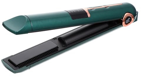VILLFUL Fer à Friser sans Fil Rechargeable USB Lisseur et Boucleur Voyage Compact Réglable pour Coiffure Polyvalente